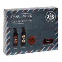 DEAR BARBER HAIR CARE ESSENTIALS GIFT SET - FIBRE